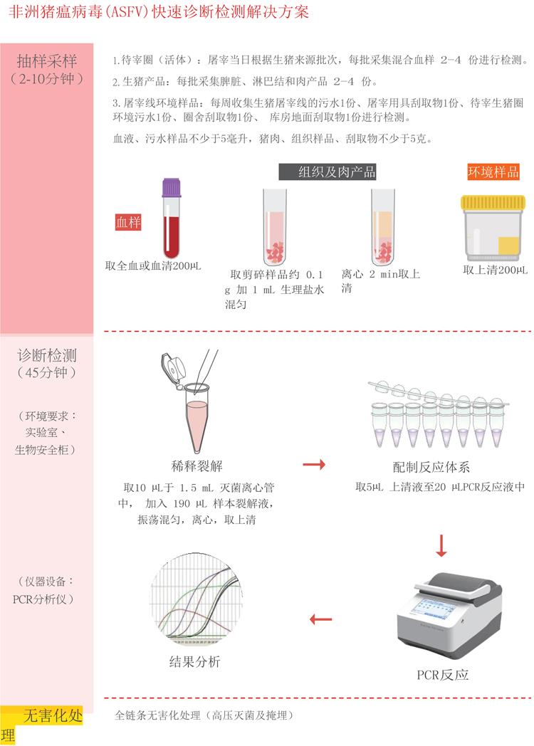非洲猪瘟检测实验室设备——雅睿pcr检测仪